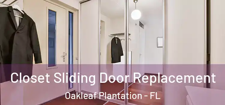 Closet Sliding Door Replacement Oakleaf Plantation - FL