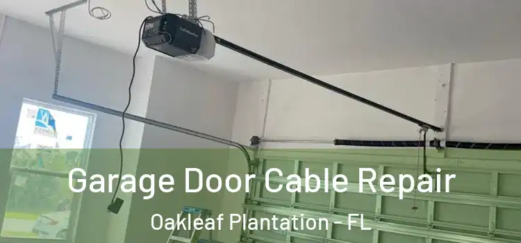  Garage Door Cable Repair Oakleaf Plantation - FL