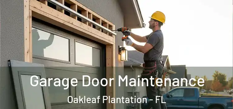  Garage Door Maintenance Oakleaf Plantation - FL