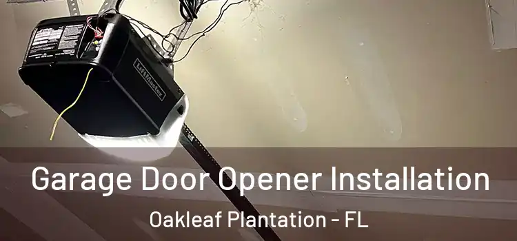  Garage Door Opener Installation Oakleaf Plantation - FL