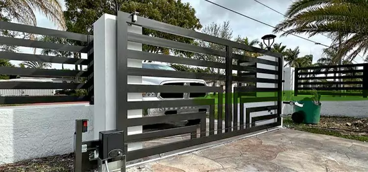 Automatic Driveway Gate Installation Oakleaf Plantation
