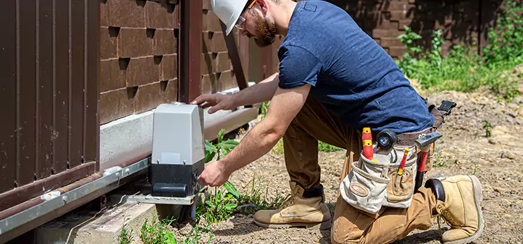 Electric Driveway Gate Installation Oakleaf Plantation