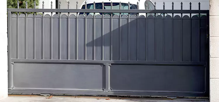 Metal Driveway Gate Installation Oakleaf Plantation