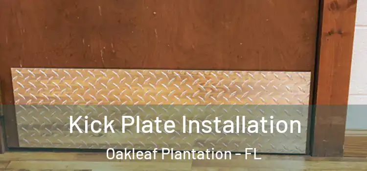 Kick Plate Installation Oakleaf Plantation - FL