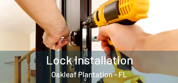 Lock Installation Oakleaf Plantation - FL
